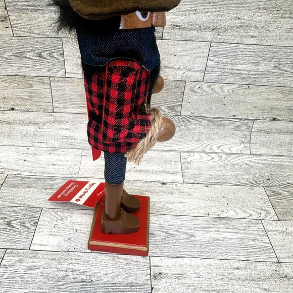 2022 NWT Merry Brite 12" Wooden Cowboy Nutcracker Figurine - Picture 9 of 10